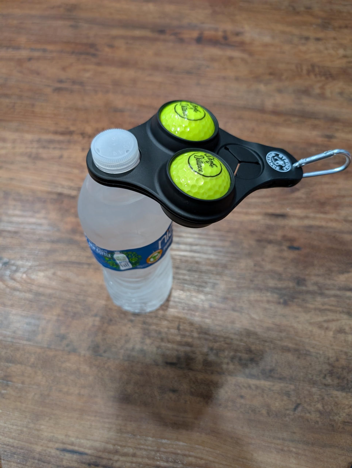 Stroke & Distance silicone holder towels and water bottle ready