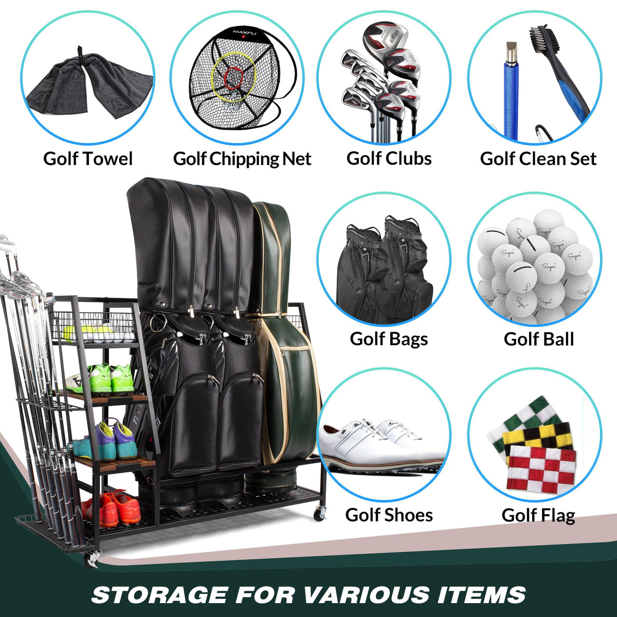 Sttoraboks golf storage dimensions guide for garage planning