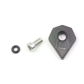 STUDIO CRAFTED golf weight screw for Cobra King F9, unboxed and ready for installation