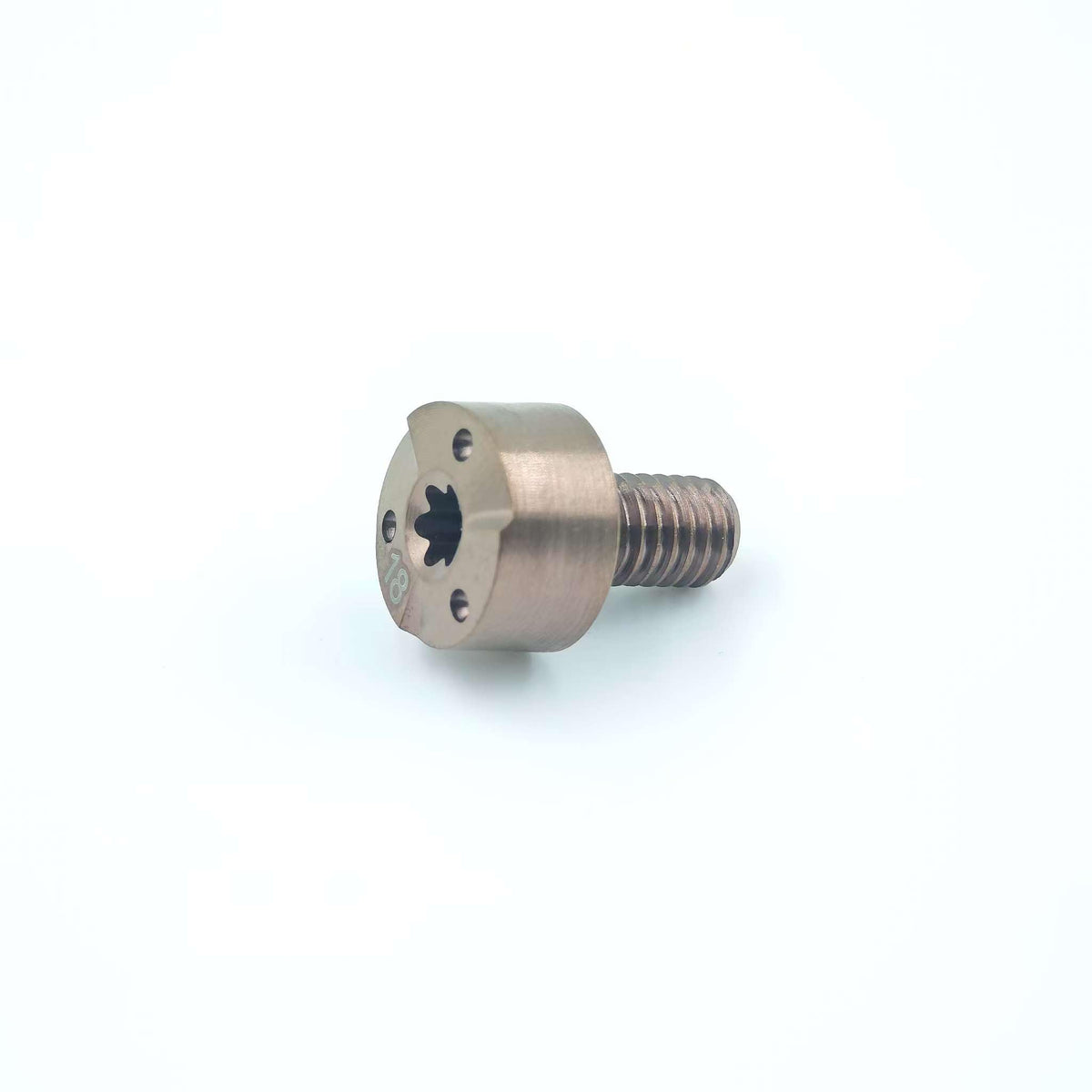 Studio Crafted golf weight screw gold 18g enables maximum customization on Callaway drivers and fairways.
