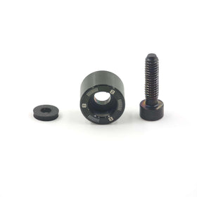 STUDIO CRAFTED label close-up of aftermarket golf weight screw series
