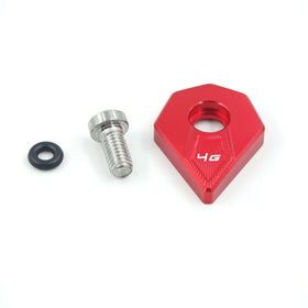 6g-8g red-finish weights from STUDIO CRAFTED for Cobra King F9 balance adjustments
