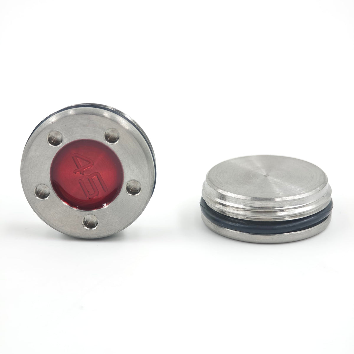Studio Crafted golf weights pack shows 5–45 g range for customizable feel.