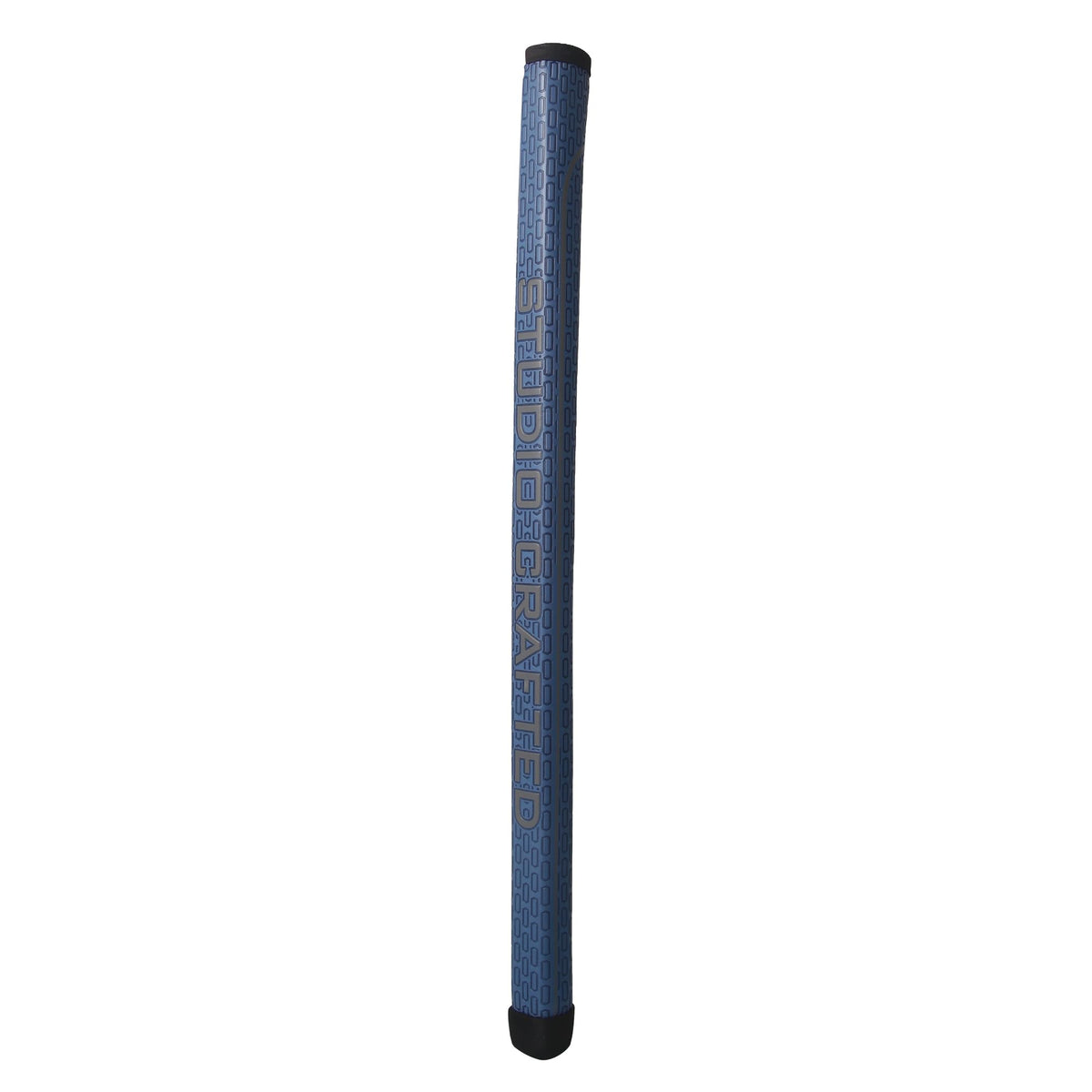 Studio Crafted Long Design Black Golf Putter Grip side view shows comfortable texture.