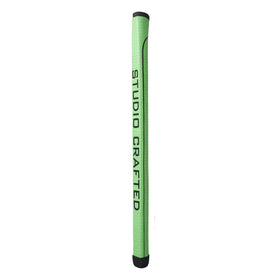 Studio Crafted long-design black putter grip texture for smooth, controlled putts