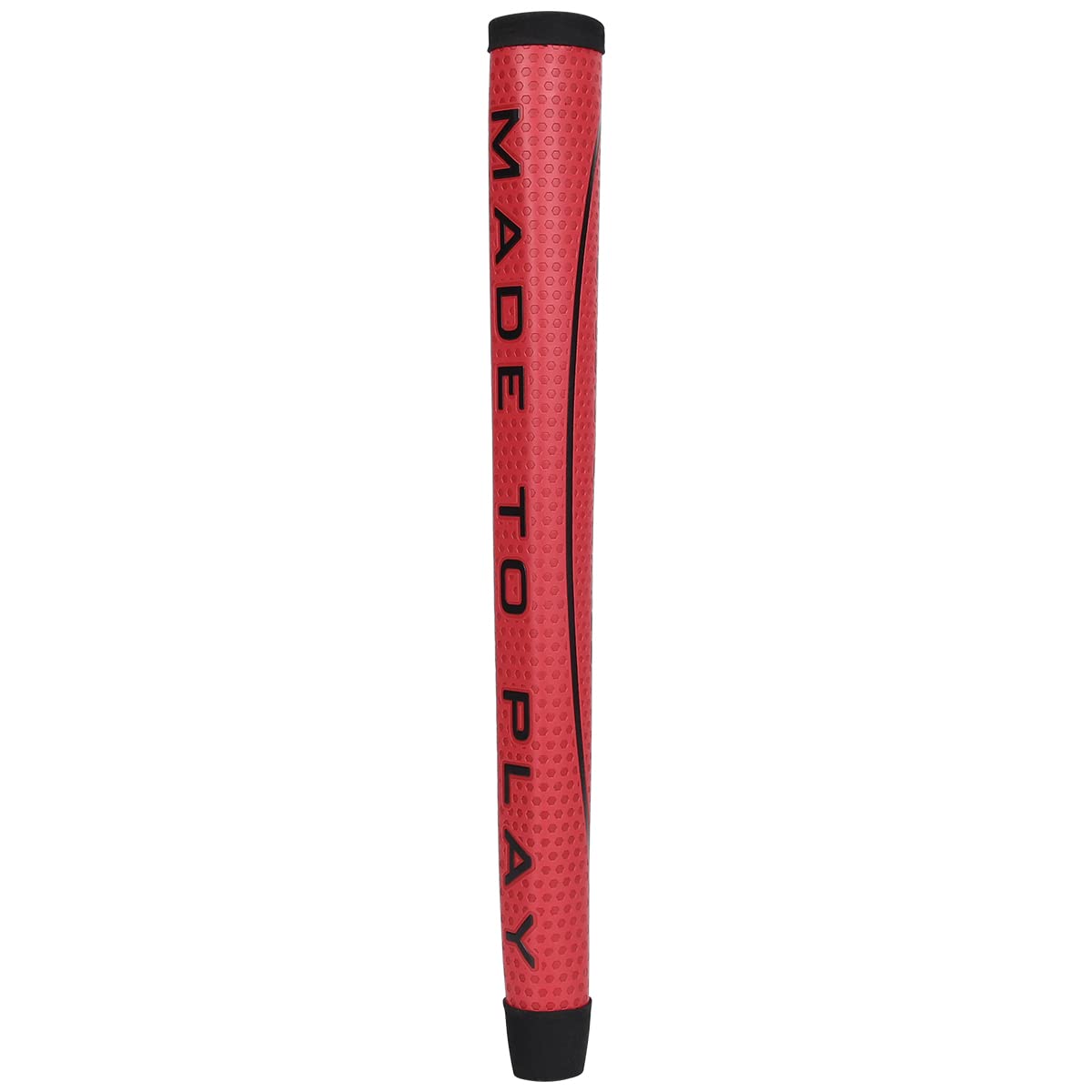 Studio Crafted Matador grip closeup shows tacky feel for precise putting.