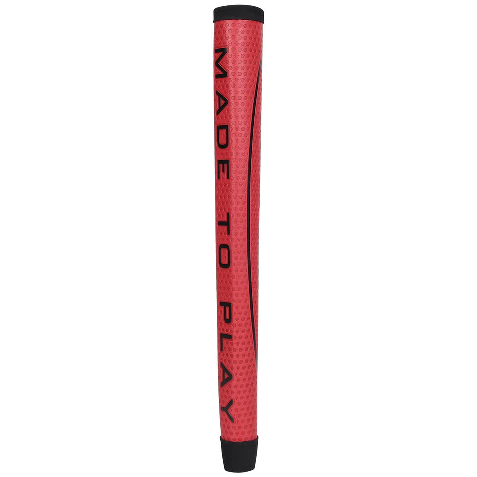 Studio Crafted Matador grip closeup shows tacky feel for precise putting.