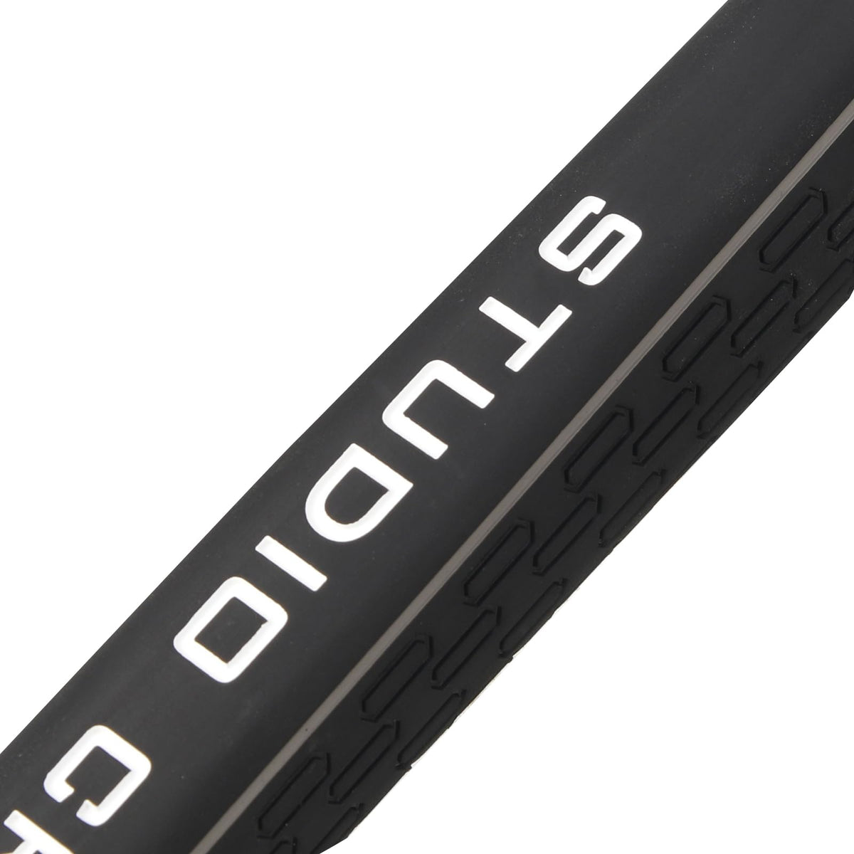 Studio Crafted Max Contact Putter Grip texture closeup reveals durable rubber surface and grip traction.