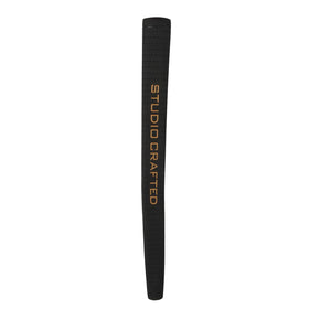 Studio Crafted No Cord Black Golf Putter Grip for secure, cord-free precision.
