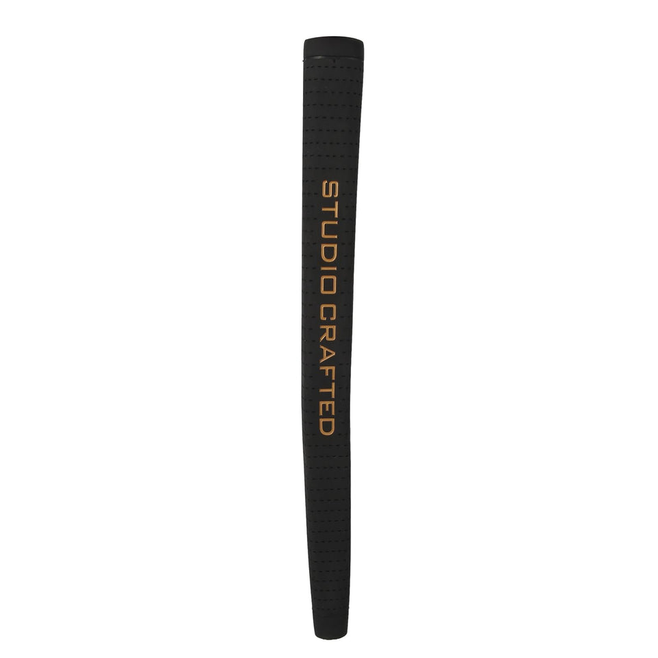 Studio Crafted No Cord Black Golf Putter Grip for secure, cord-free precision.