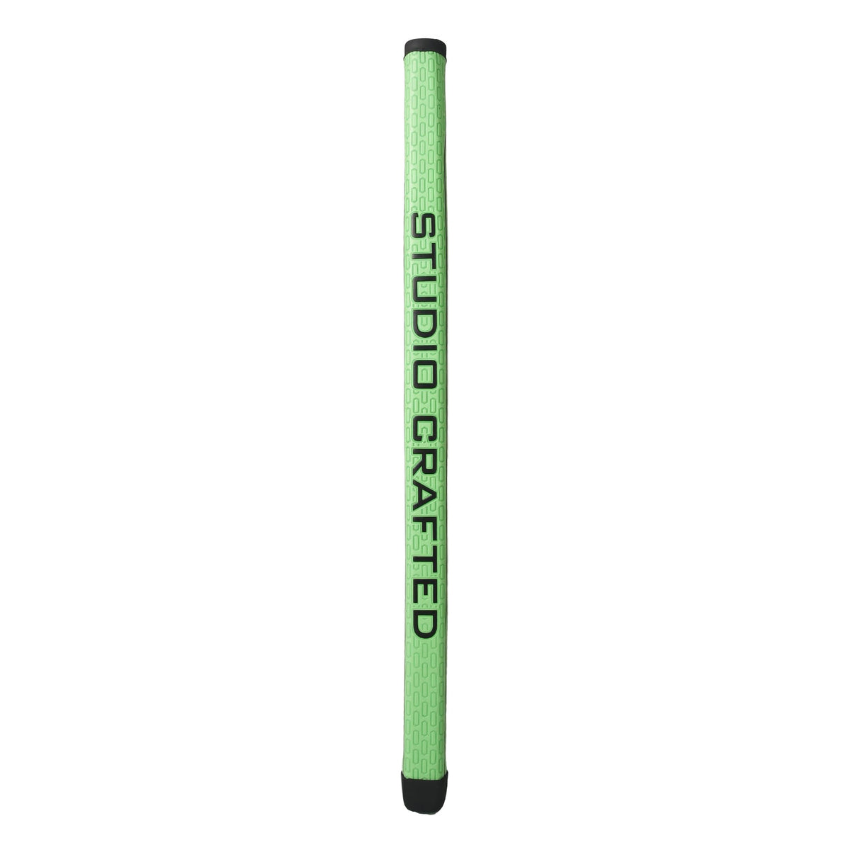Studio Crafted putter grip brand logo detail boosts recognition and style on the green