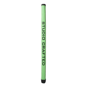 Studio Crafted putter grip brand logo detail boosts recognition and style on the green
