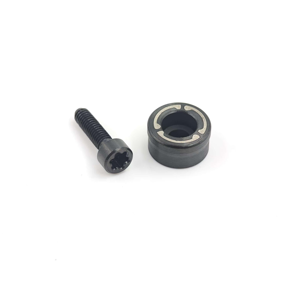 STUDIO CRAFTED Qi10 driver weight screw close-up for precise tuning and feel