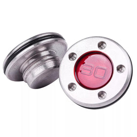 STUDIO CRAFTED Roundback compatible weights with M1 series putters for customization.
