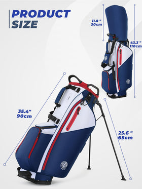 Sturdum 7 Way Golf Stand Bag weather-ready features and rain protection