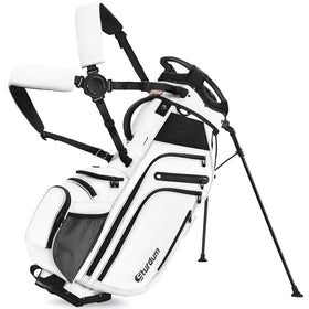 Sturdum ergonomic dual strap carry system reduces fatigue on long rounds.