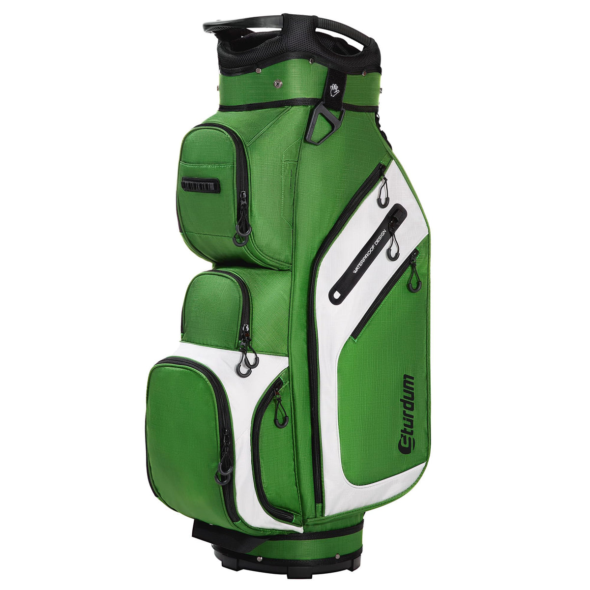 Sturdum bag with padded strap and reinforced grab handles for easy transport.