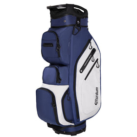 Sturdum bag with reinforced base remains stable on most carts.