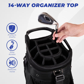 Sturdum bag uses wear resistant fabric with rain-repellent finish.