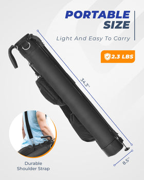 Sturdum golf lightweight stand bag padded shoulder strap enables comfortable carrying