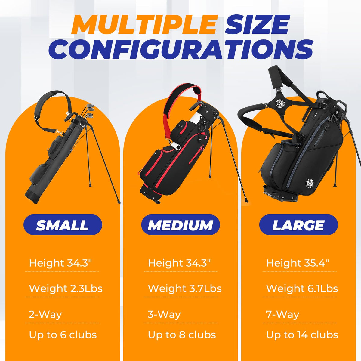 Sturdum golf stand bag rain cover protects gear in wet conditions