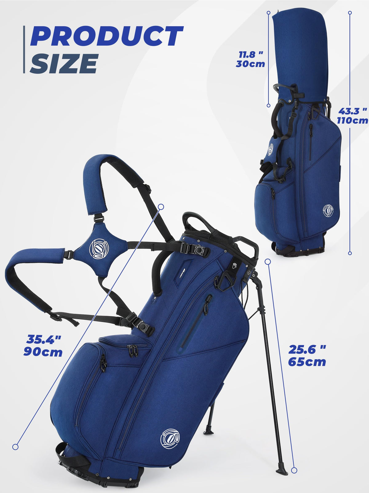 Sturdum rangefinder sleeve keeps essential yardage handy during play.
