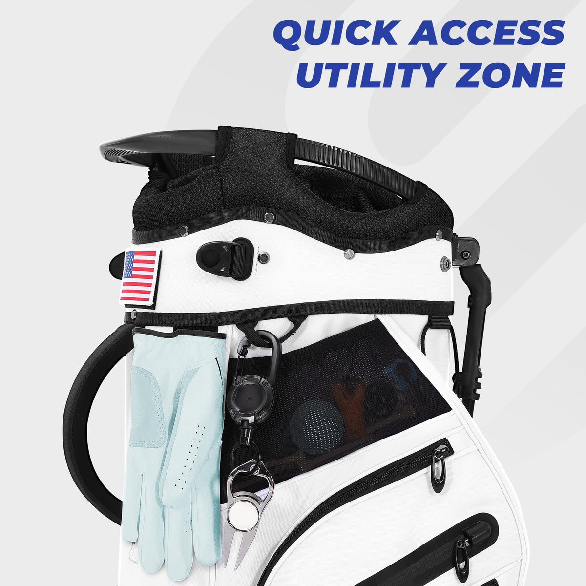 Sturdum insulated drink pocket keeps beverages cool on warm days.