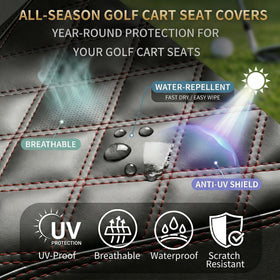 SugarFox rear seat cover provides durable protection for passenger rides