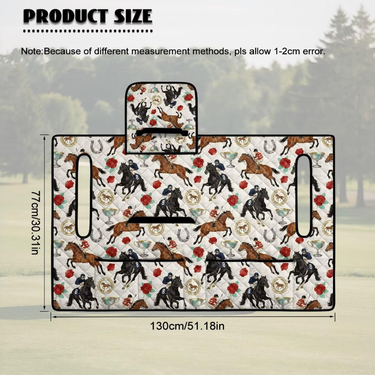 Suhoaziia durable machine washable golf cart accessory ready for frequent cleaning
