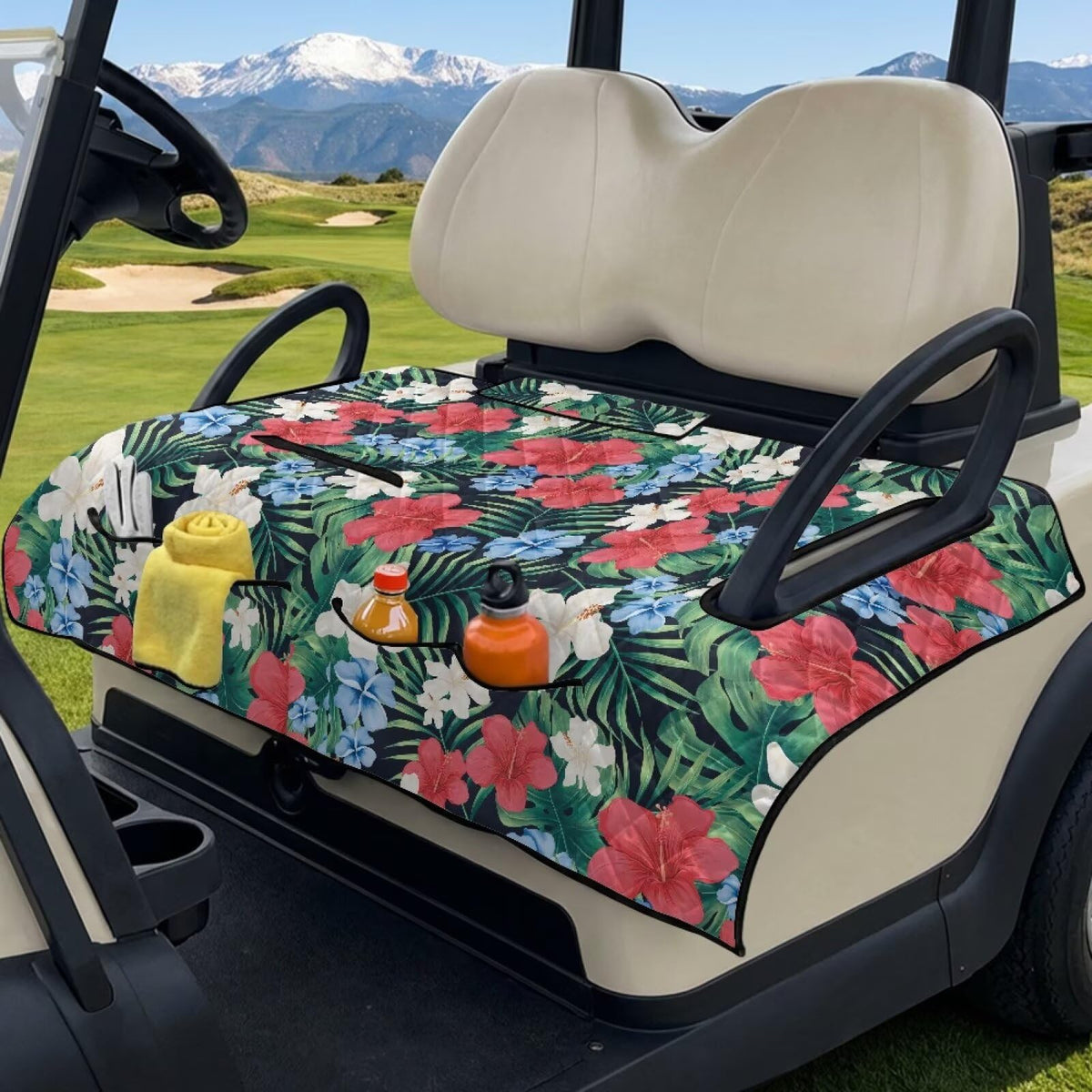 Anti-slip backside keeps the cover secure during rides.