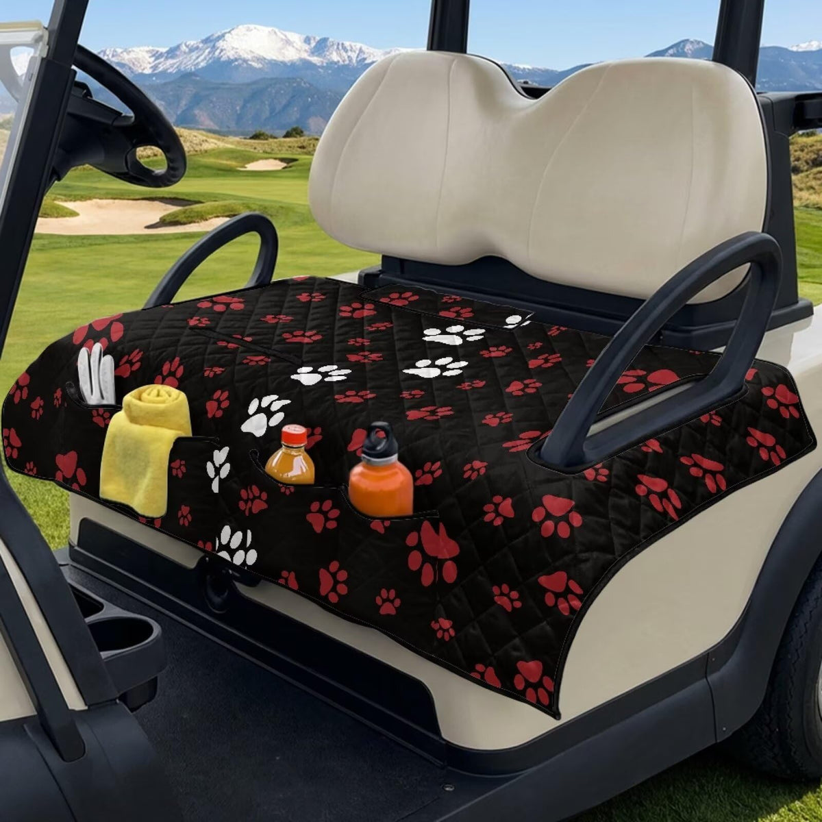 Suhoaziia flags pattern seat cover enhances style and protection.