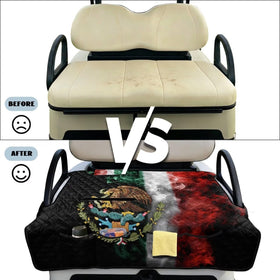 Suhoaziia machine-washable golf cart seat cover for simple cleaning