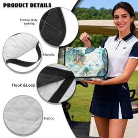Suhoaziia turtle starfish machine-washable fabric for easy care.