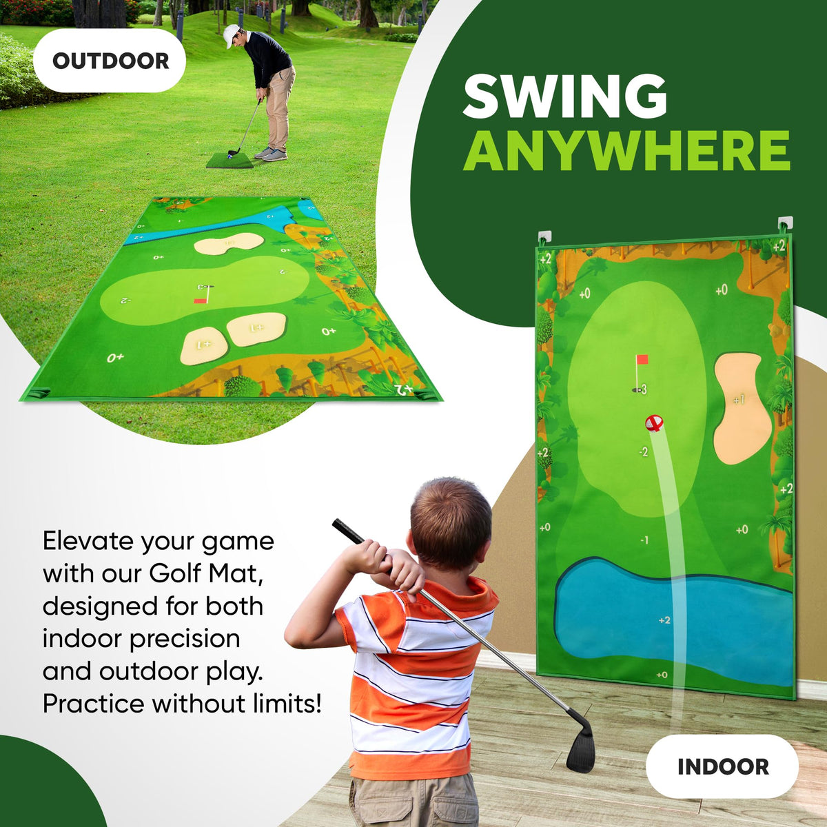 SuiMono Battle Golf Game 36 balls included for continuous play.