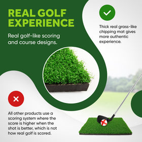 SuiMono Battle Golf Game indoor-outdoor setup ready in minutes.