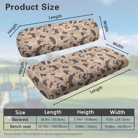 SUITOSELFY Duck Camo Seat Cover easy-install edge design for fast setup.