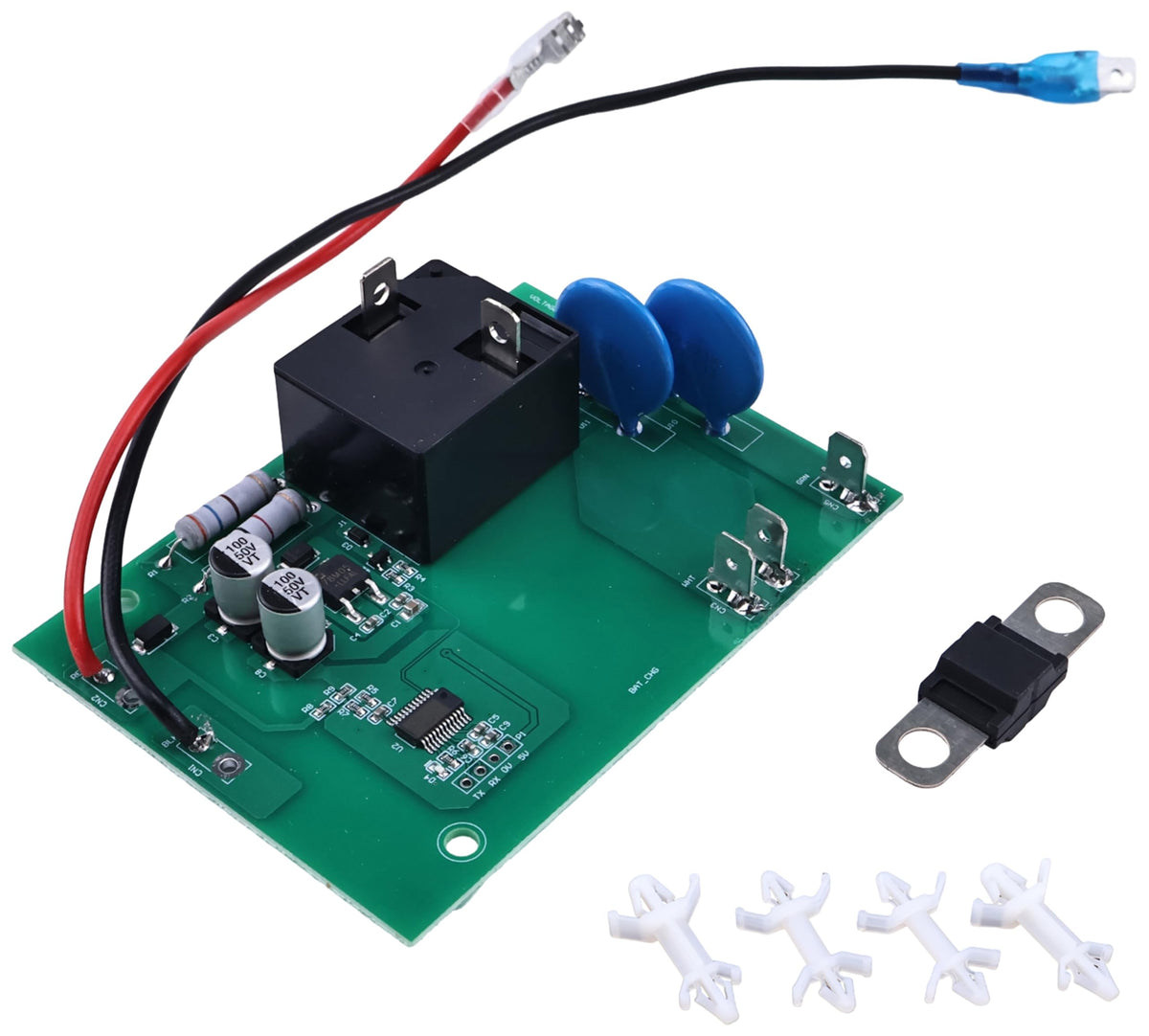 SUKATC Charger Board 36V showing EZGO compatibility for golf carts