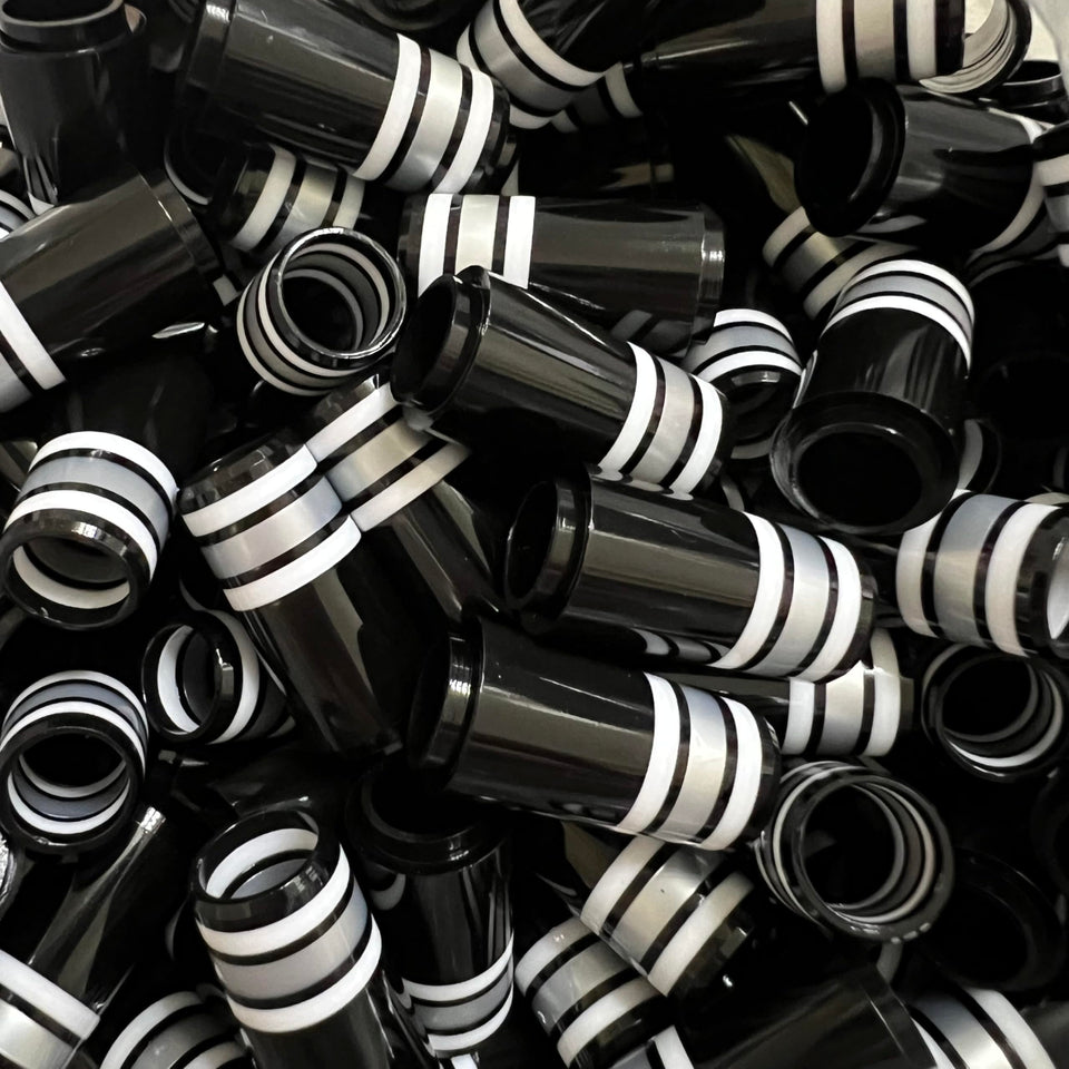 SummerHouse collared iron ferrule multi-ring 1 inch improves club aesthetics and shaft fit