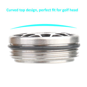 SummerHouse curved-top weight design ensures a secure fit on the putter head.