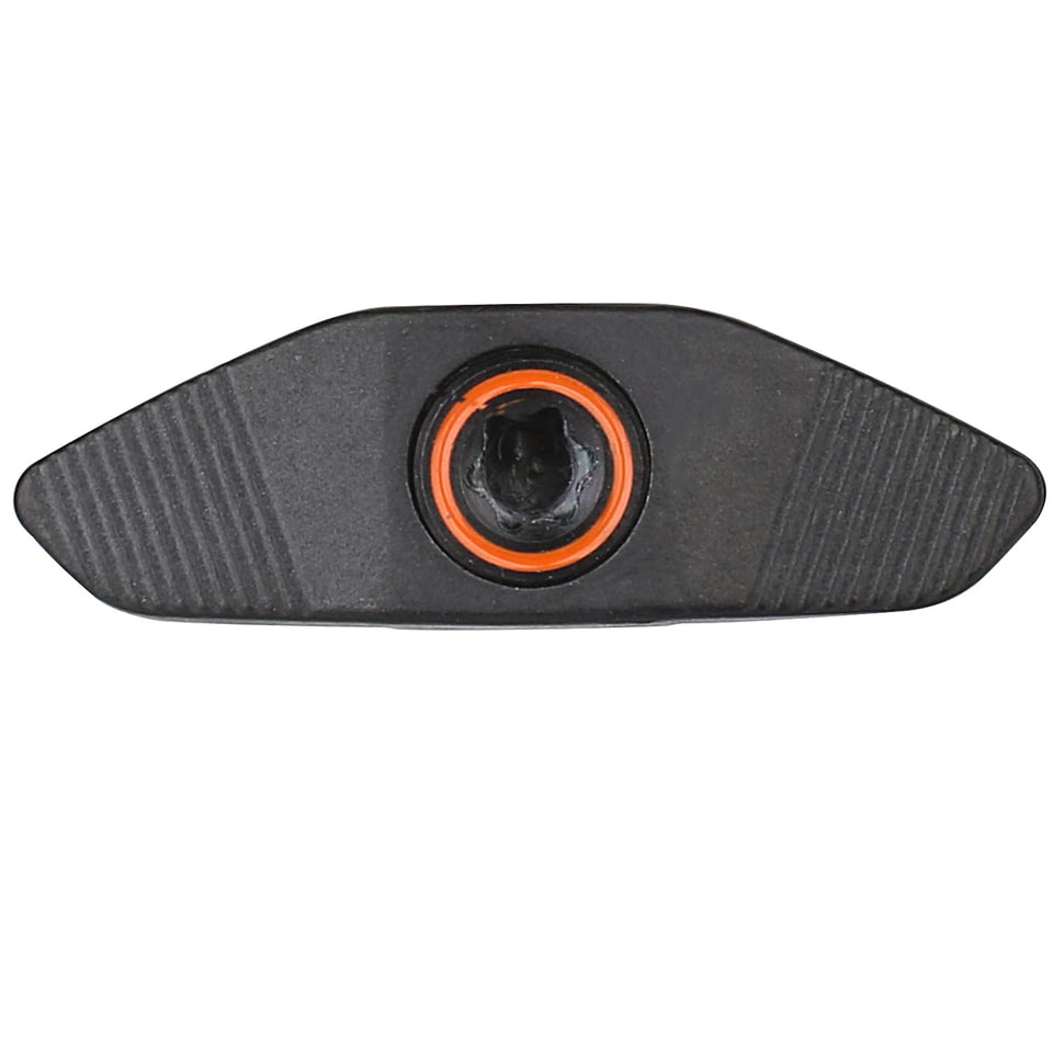 SummerHouse golf driver weight attached to GT2 head for precise CG tuning.