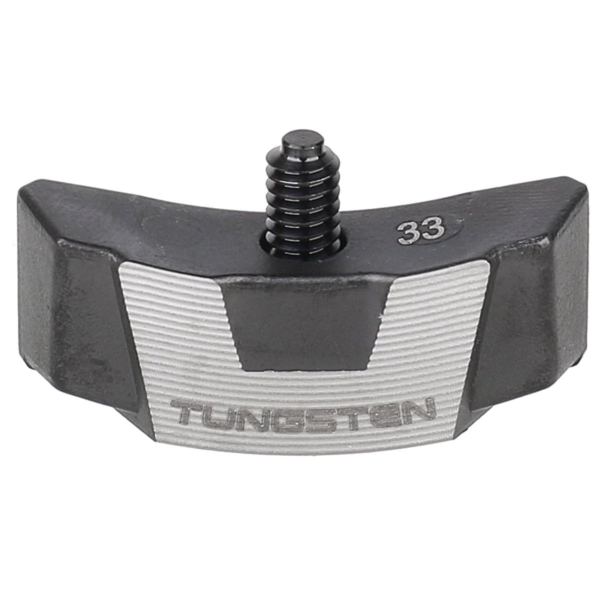 SummerHouse golf driver weight visual setup shows adjustable back weight for performance tuning.