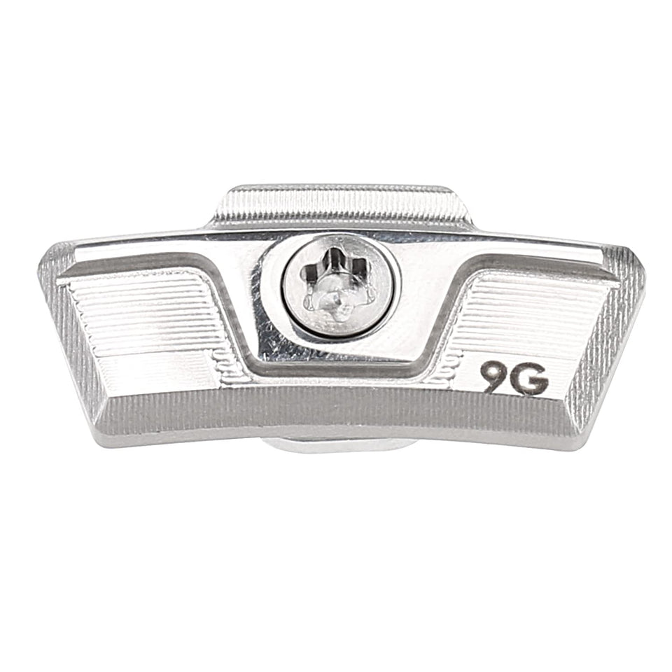 SummerHouse driver weights with head sliding weight for customizable flight and control.