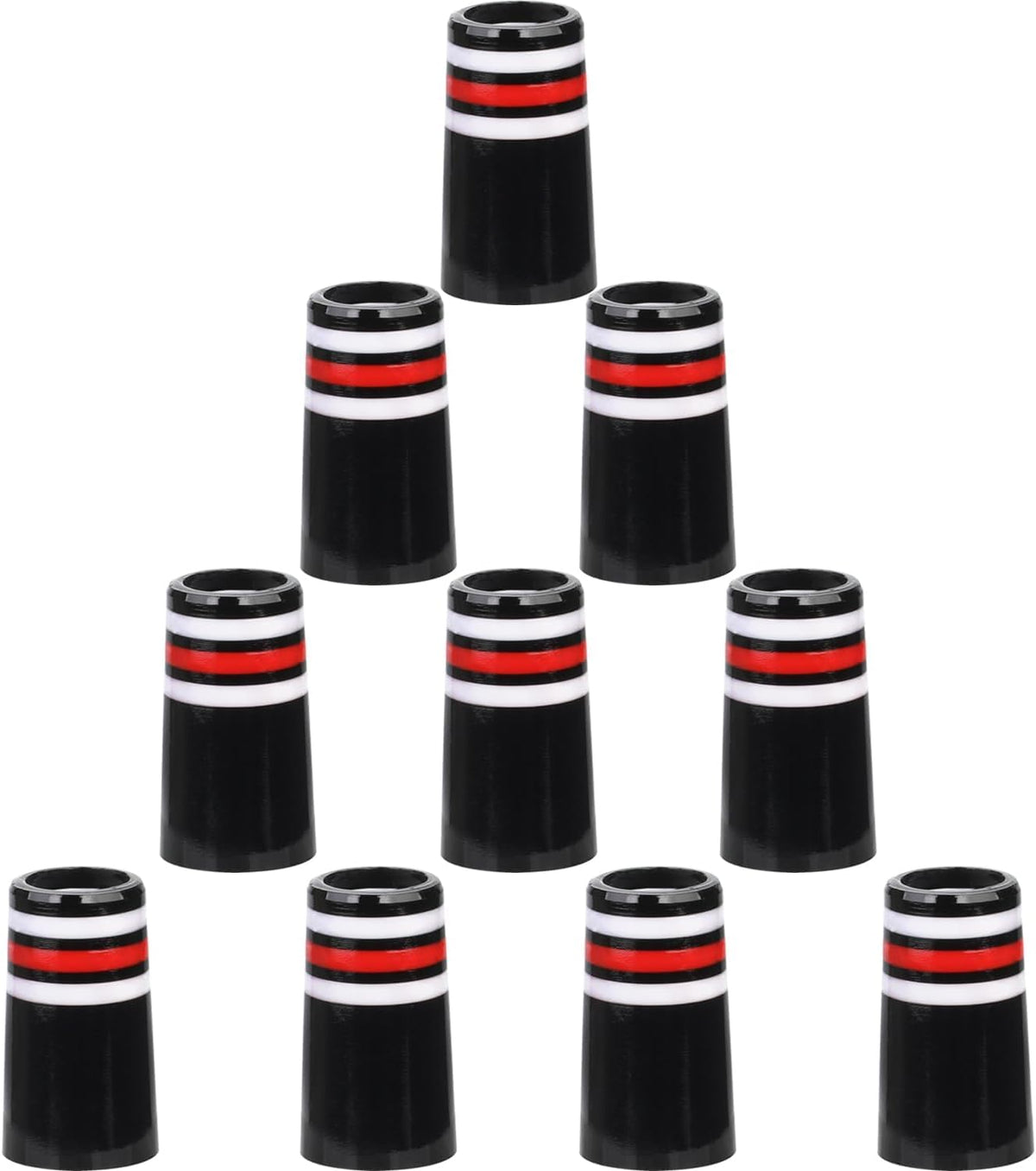 SummerHouse multi-ring ferrule pack top view, ready for quick club installation.