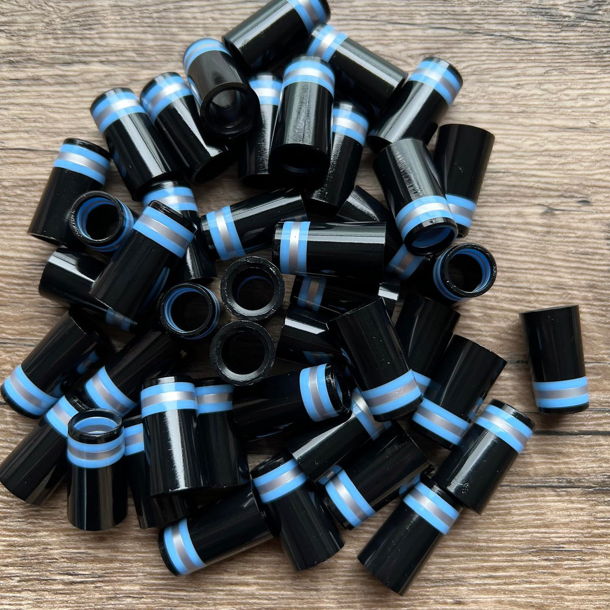 SummerHouse Multi-Ring Golf Iron Ferrule ten-piece pack for dual shaft compatibility