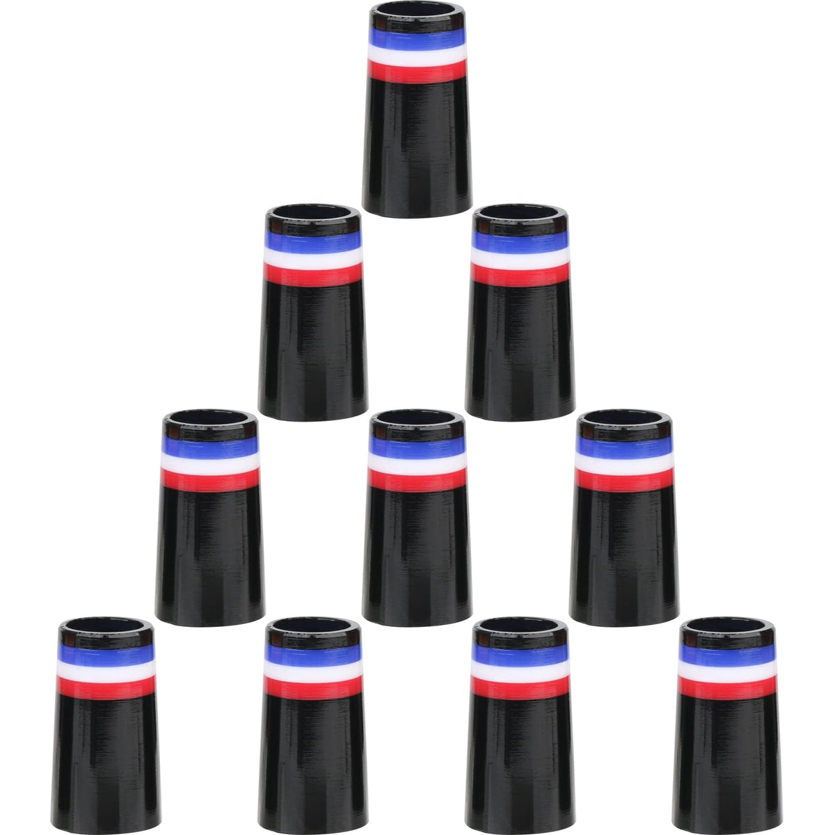SummerHouse iron ferrules compatible with 0.355'' tapered and 0.370'' parallel shafts for easy replacement and refreshed appearance.