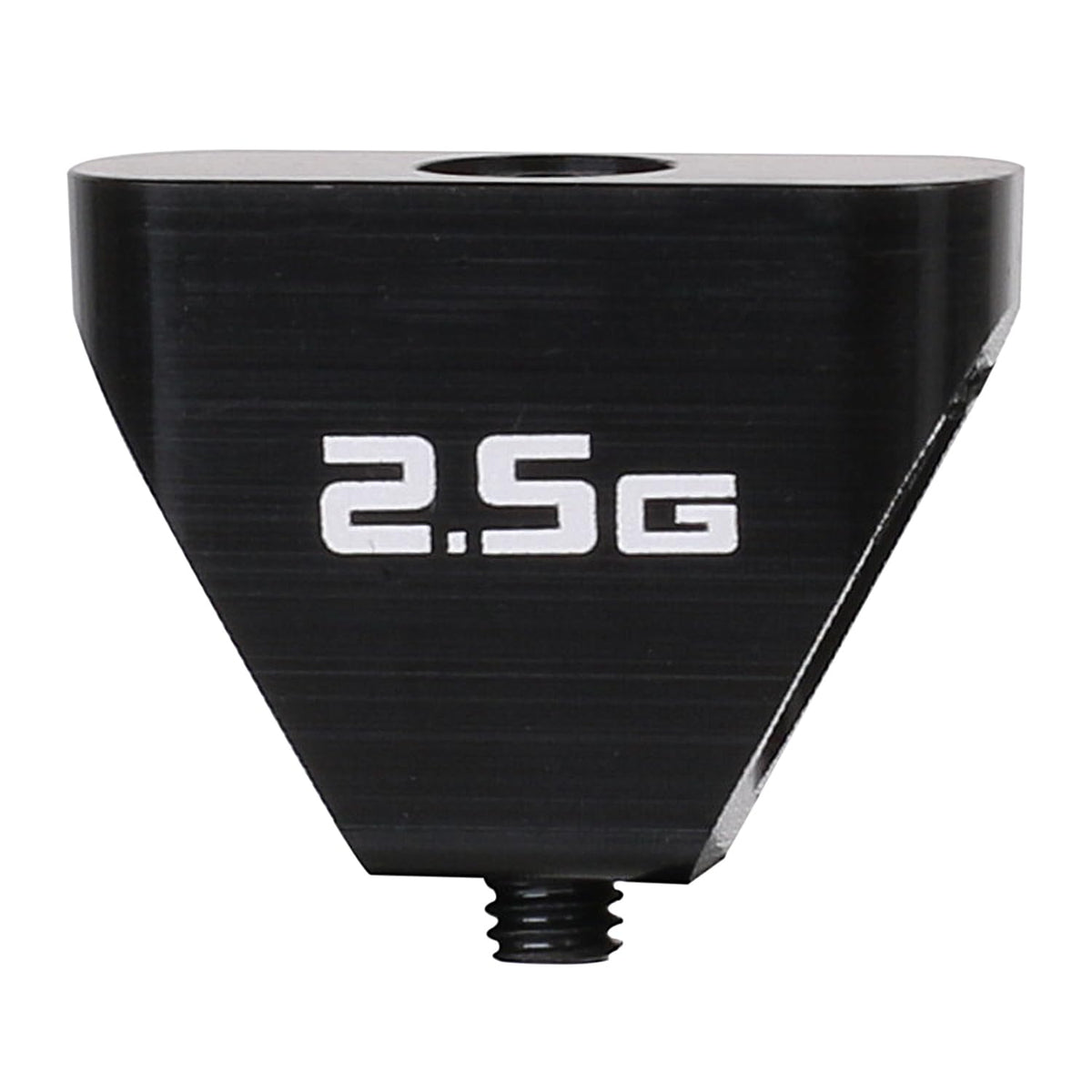 Two-piece weight and screws show the kit components, enabling quick on-course adjustments