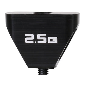 Two-piece weight and screws show the kit components, enabling quick on-course adjustments