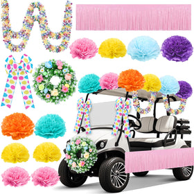 Suncalla Easter golf cart bowties add festive flair for parades