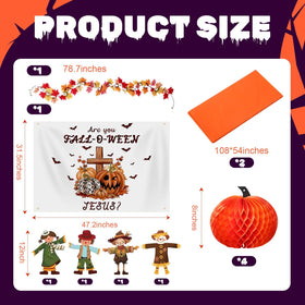 Suncalla paper pumpkin honeycombs add dimensional charm to Halloween setups