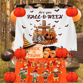Suncalla PVC scarecrow decoration adds playful whimsy